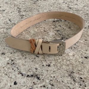 White House Black Market Leather Belt XS